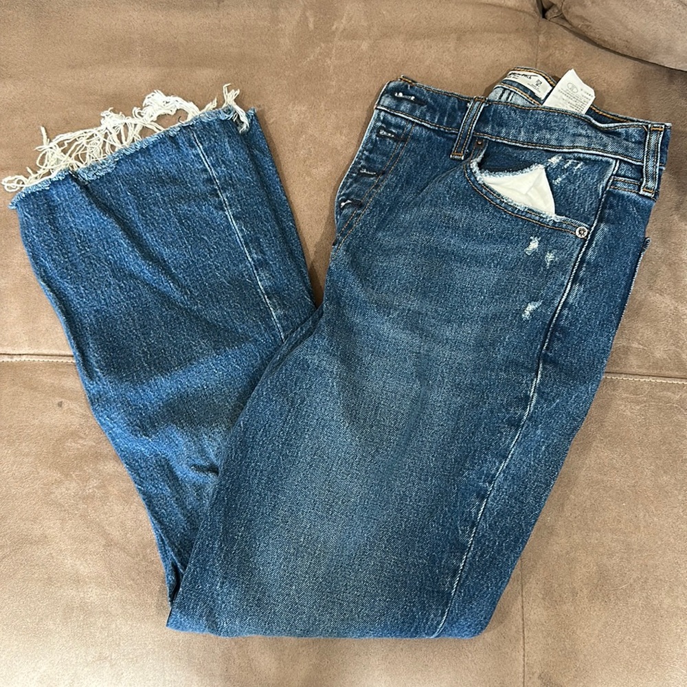 Abercrombie High Rise Flare Jeans